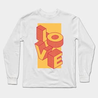 Love Modern Art Long Sleeve T-Shirt